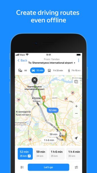 yandex maps中文版 v9.1 安卓版2