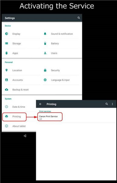 Canon Print Service软件 v2.8.1 安卓官方版 1