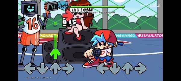 fnf小黑追逐战 fnf小黑追逐战