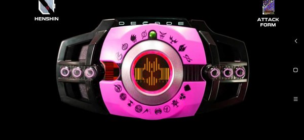 假面骑士品红帝骑腰带模拟器 v1.2 安卓版0