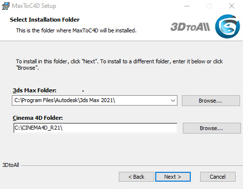 MaxToC4D插件 v5.0 绿色版0