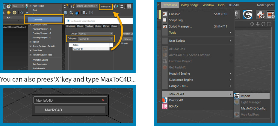 MaxToC4D插件 v5.0 绿色版1