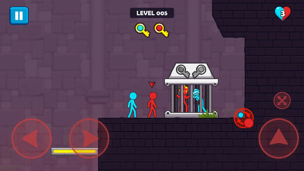 冰火火柴人双人小游戏 v1.0.0 安卓版0
