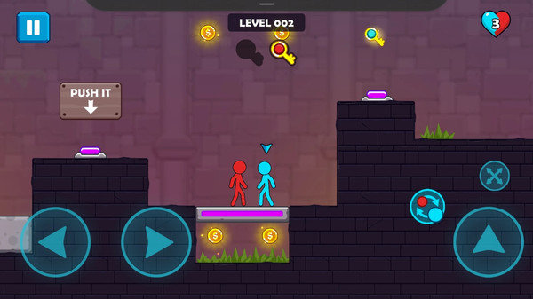 冰火火柴人双人小游戏 v1.0.0 安卓版2