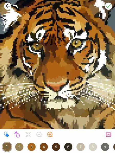 数字像素画填色书游戏 v1.0.5 安卓版1