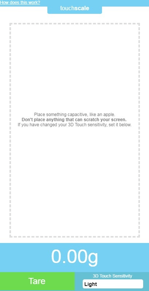 touchscale屏幕电子秤 v1.0 安卓版2