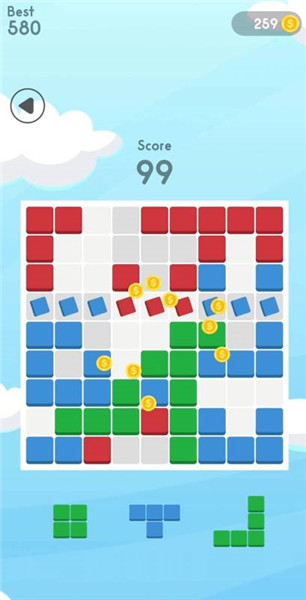 九宫格方块游戏