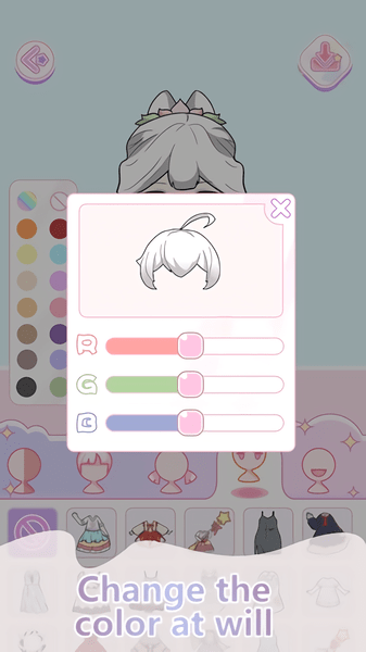 装扮时尚娃娃游戏(vlinder doll 2) v1.0.4 安卓版2