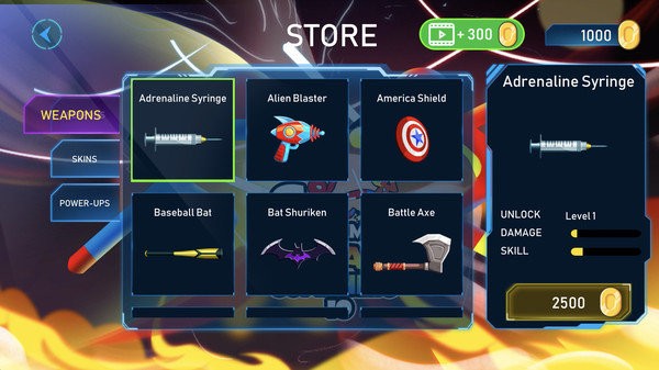 火柴人战争超级英雄游戏 v1.0 安卓版 1