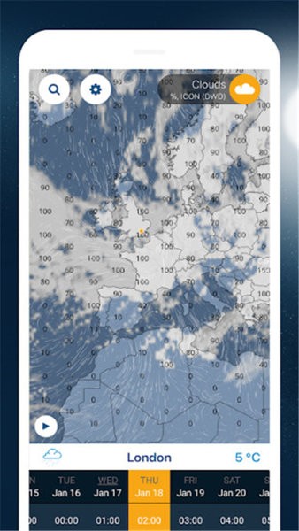 ventusky天气预报地图 v15.2 安卓中文版0
