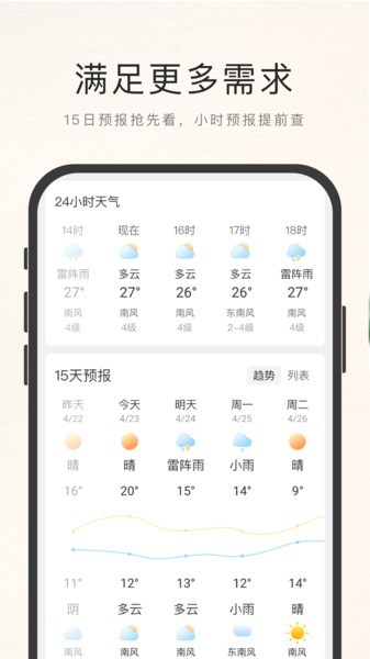 诸葛天气极速版app v3.0 安卓版2