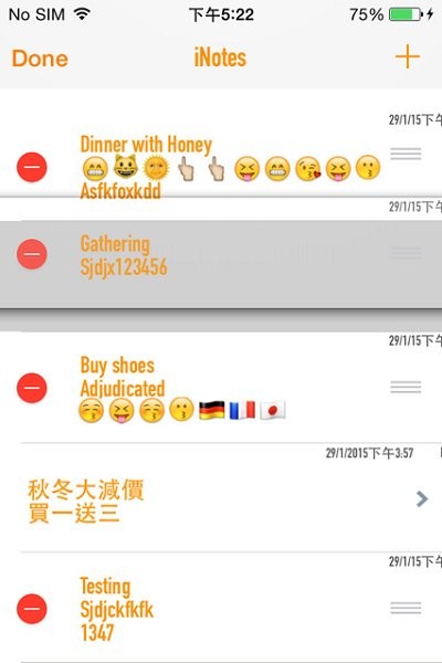ios8备忘录苹果版 ios8备忘录iphone最新版