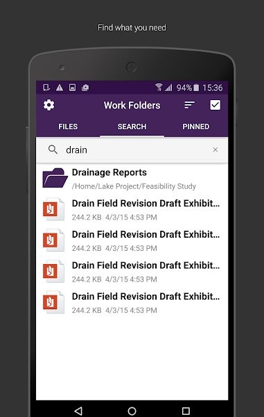 工作文件夹客户端(work folders) v2.2.1 安卓最新版1
