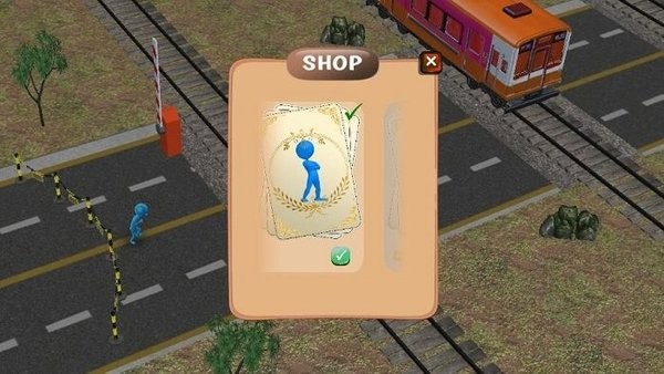 火柴人铁路格斗手游(Crowd Masters Cross Crowd Clash Run Fight Game) v1.1 安卓版1