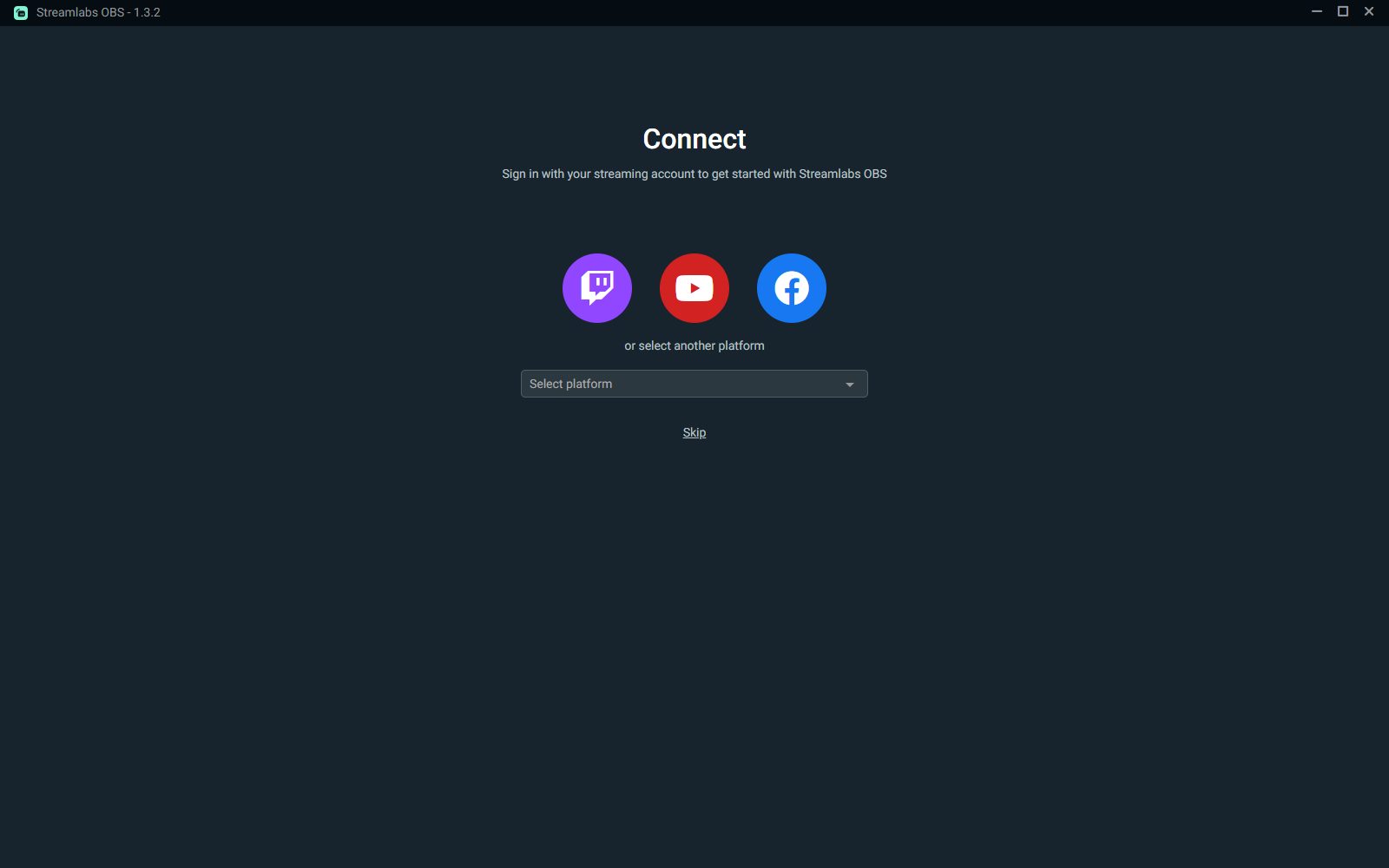 Streamlabs OBS官方版 v1.3.2 pc版0