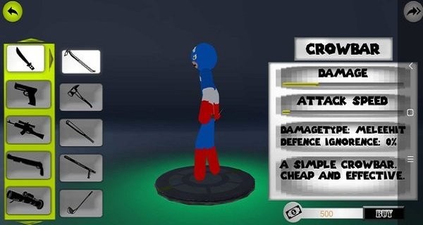 火柴人绳索英雄美国队长版 v1.4 安卓版1