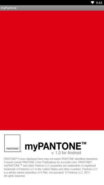 mypantone色卡 v1.0 安卓版1