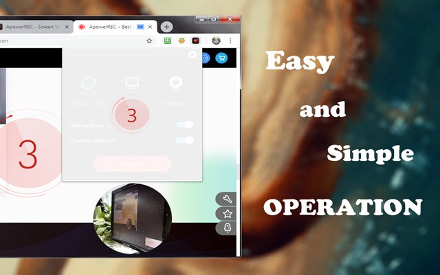 ApowerREC录屏插件 v1.0.3 pc版2