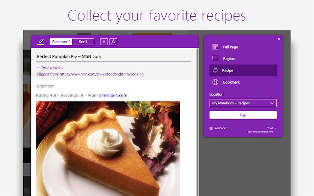 OneNote Web Clipper官方版 v3.8.4 最新版2