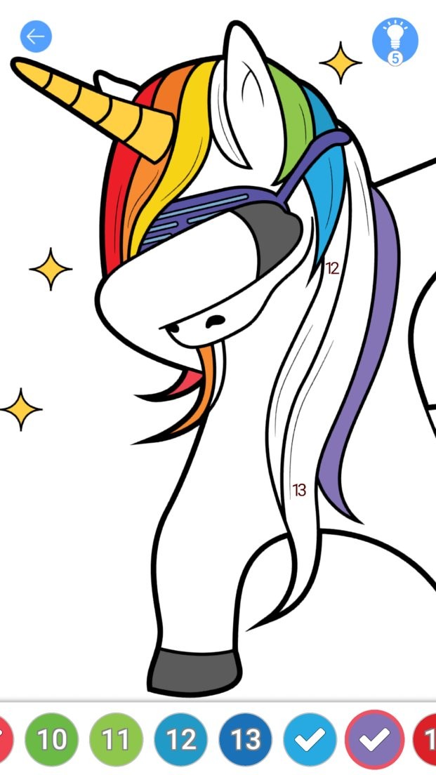 数字填色可爱填色绘画手游下载