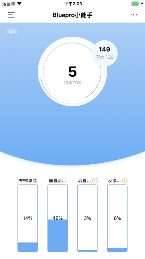 bluepro净水机手机版 v3.0.3 安卓版2