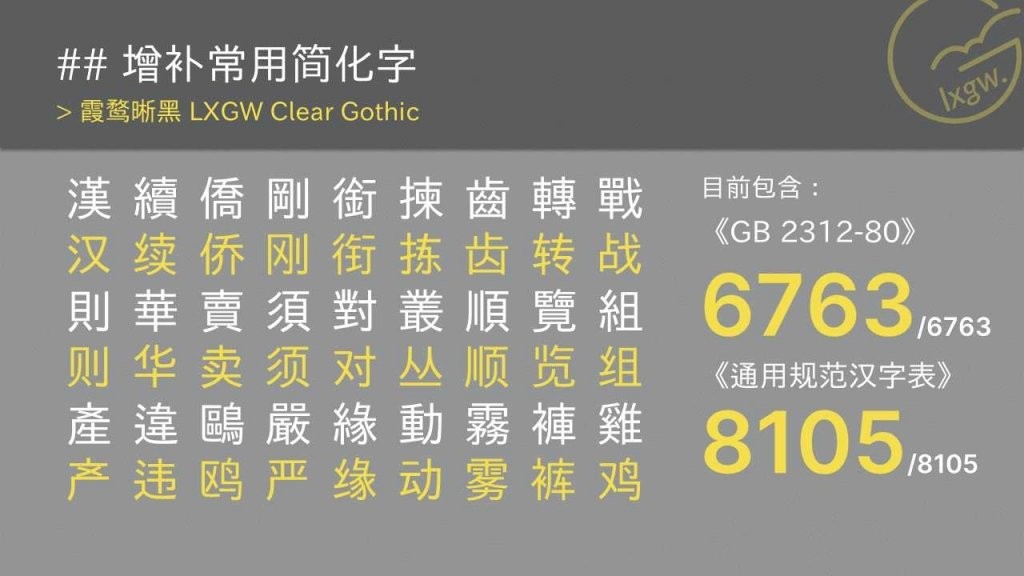 霞鹜晰黑免费版 霞鹜晰黑官方版