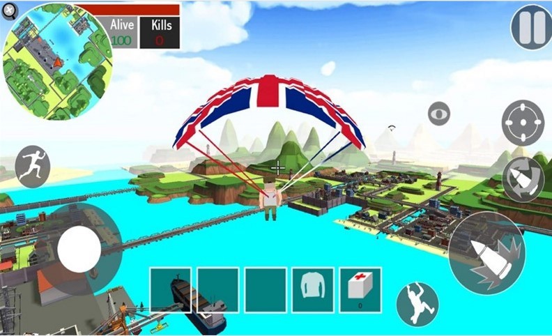 疯狂模拟吃鸡手游 v1.1.8 安卓版0