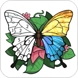 墨涂数字填色手游