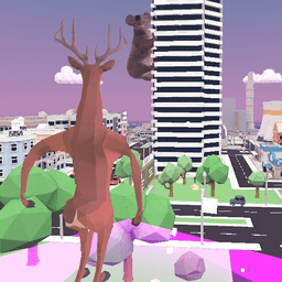 疯狂鹿哥模拟器最新版可以穿梭到未来