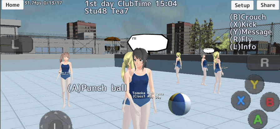 校园女生模拟器ios版 v1.51 iphone最新版1