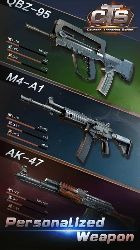 反恐精英打击手游(CS - Counter Terrorist Strike) v1.0.19 安卓版0