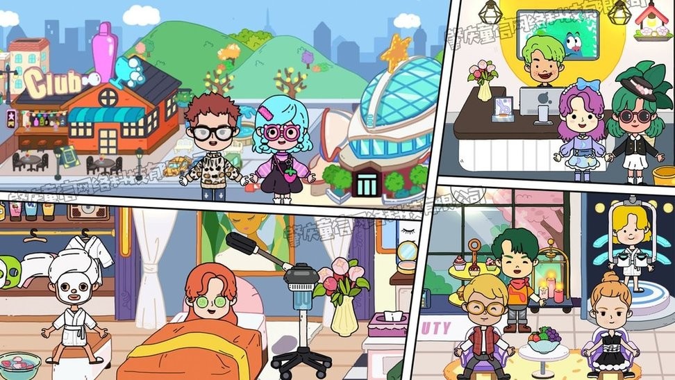 樱花小镇假期生活官方版 v1.7 安卓版0