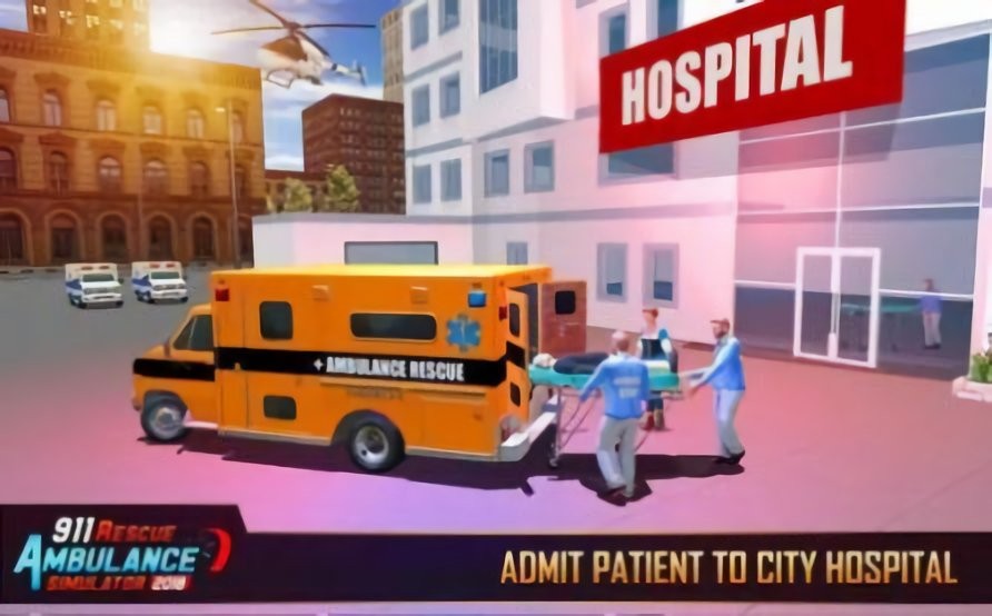 救护车救援驾驶模拟器(Ambulance Rescue Driving Games) v1.1.1 安卓版1