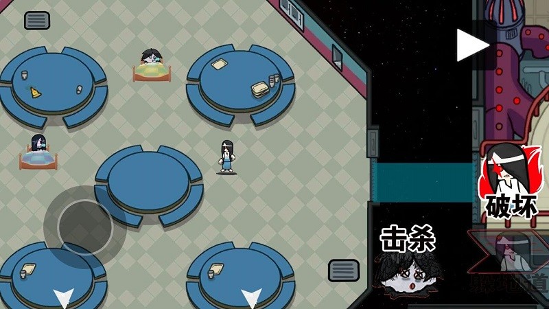 恐怖蓝猫追逐游戏免费版 v1.0 安卓版1