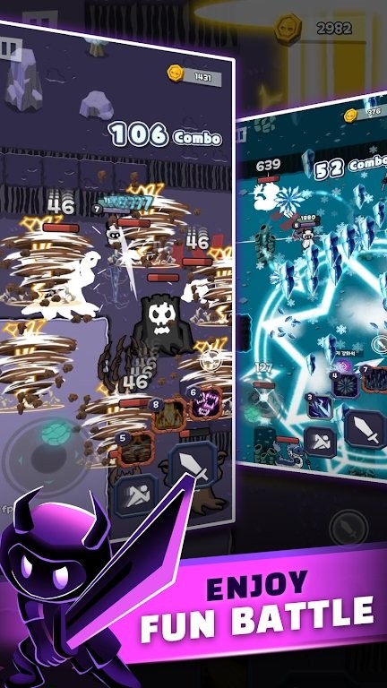 梦魇武士进击最新版(NightmareHero) v0.9.01 安卓版1