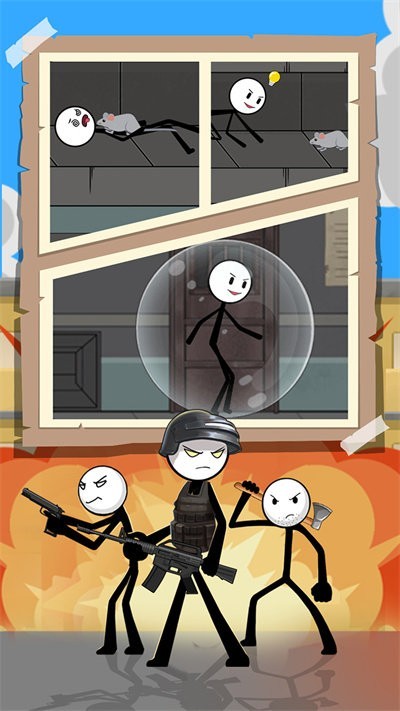 火柴人吃鸡日记5手游 v1.0 安卓版1