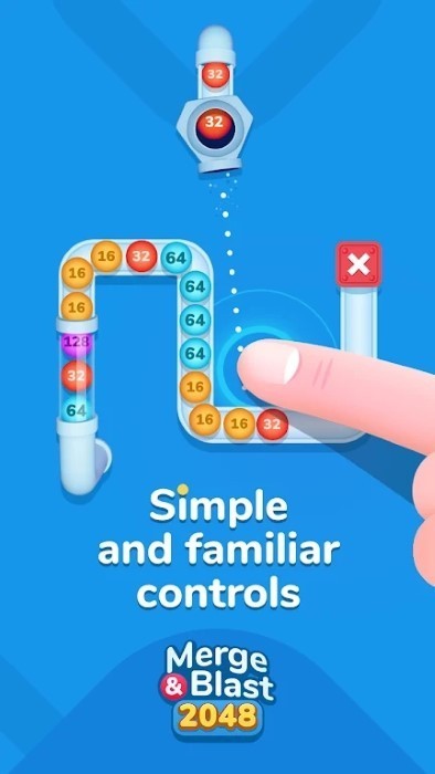 合并与爆炸2048小游戏(Merge & Blast 2048) v3.2 安卓版0