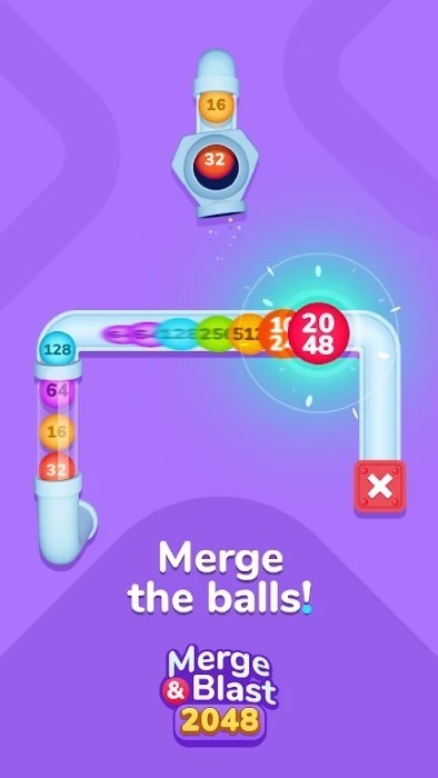 合并与爆炸2048小游戏(Merge & Blast 2048) v3.2 安卓版1