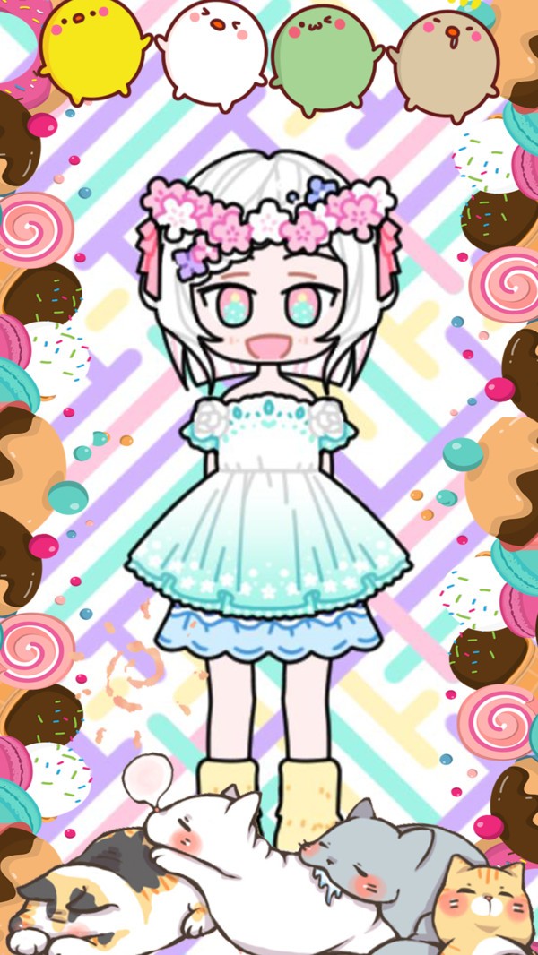 托卡粉彩少女换装手游 v1.0 安卓版1