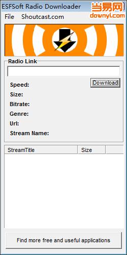 ESFSoft Radio Downloader