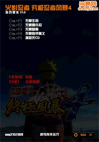 火影忍者究极忍者风暴4修改器(5项) v1.0 免费版0