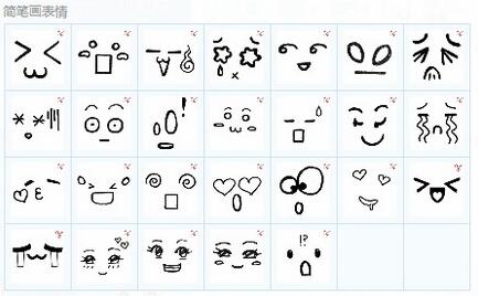 简笔画表情包 免费版0