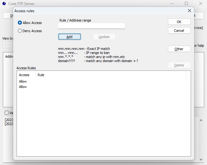 Core FTP Server电脑版 v2.0.7493