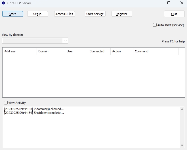 Core FTP Server电脑版 v2.0.7490