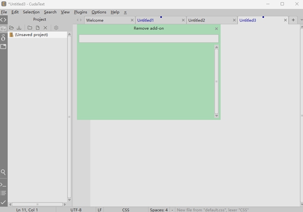 CudaText中文版 v3.5.01