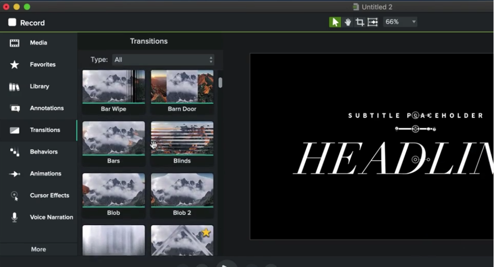 Camtasia电脑免费 2.82